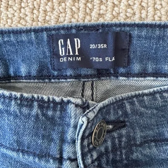 GAP '70s Flare Jeans Size 20 - Picture 7 of 8
